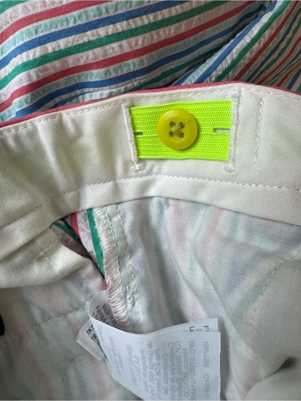 Crewcuts by J.Crew Ludlow suit short in rainbow seersucker jacket and shorts 8